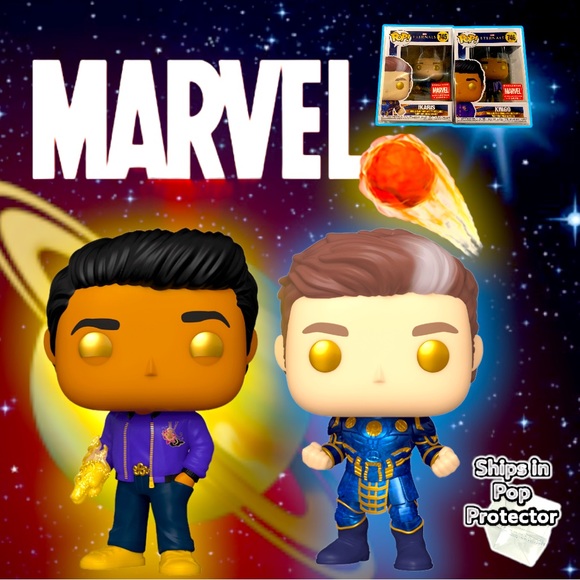 Funko Other Funko Pop Marvel Collector Corps Eternals Ikaris Kingo